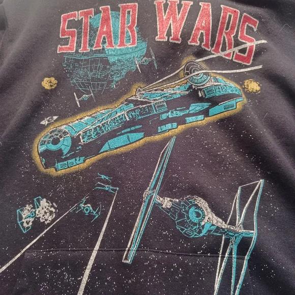 Star Wars Black Graphic Hoodie - Picture 3 of 4